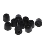 Memory Foam Öronsnäckor Öronsnäckor för 4,5 mm Inear Headset Grå