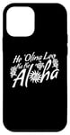 iPhone 12 mini Aloha Hawaiian Language Graphic Saying Themed Print Designer Case