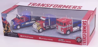 JADA TOYS - TRANSFORMERS Truck 3 pack - OPTIMUS Prime - 1/32 - JAD33396