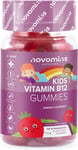 Kids Vitamin B12 Gummies Energy Metabolism Support Vegan Supplement 30 Chewable