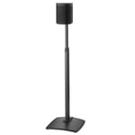 1 x SANUS Adjustable Speaker Stand For SONOS ONE, 1 SL, Play 1 & 3 in Black