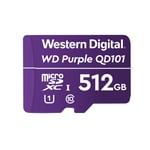 Western Digital WD Purple SC QD101 512 GB MicroSDXC Klass 10 WDD512G1P0C