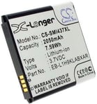 Kompatibelt med Samsung Galaxy Express 4G LTE, 3.7(3.6V), 2050 mAh