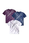 Stripe Detail Sports T-Shirt (Pack of 3)