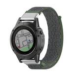 Nylonarmband Garmin Fenix 6X Pro Grön
