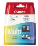 Genuine Canon PG-540, CL-541 Multipack Ink Cartridges For PIXMA MG2150 MG3650