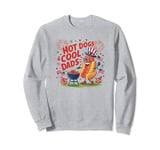 Patriotic Hot-Dogs And Cool Dads USA Sweatshirt