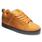 DC Shoes Men's Court Graffik Wheat (we9) Low Top Sneaker shoes Clothing Appar