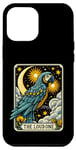iPhone 14 Pro Max Funny Macaw Parrot Moon Tarot Card Men Women Parrot Lover Case