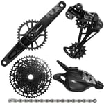 Sram NX EAGLE 12S DUB BOOST GRUPPESETT 170mm (00 7918 076 002) 2022