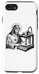 Coque pour iPhone SE (2020) / 7 / 8 Jésus-Christ imprimant une figurine d'un enfant en prière imprimante 3D