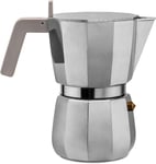 Alessi Moka Dc06/9 Fm-Design Espresso Coffee Maker in Aluminium Casting, Handle