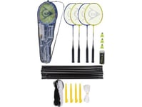 Dunlop Dunlop Nitro 4 Badminton Set 913015340, Storlek: N/A