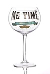 Boxer Gifts GWG301 Time – Chill and Mellow’ Prohibition Style Bloom Glass | Perfect Gin Glassware Gift for Christmas Birthday Mother’s Day, 500 milliliters, Transparent