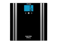 Salter SA9159BK3R, Elektronisk personvekt, 200 kg, Sort, kg, firkant, 4 bruker(e)