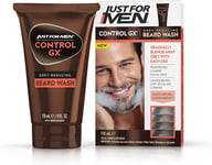 Just For Men Control GX Beard Wash, Reduces Grey With Each Wash For Subtle, Nat