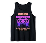 Gamer Grandma Granny leveling up since 19665 Videos games Tank Top