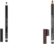 Rimmel London Soft Kohl Smudge-Proof Eyeliner Pencil, Jet Black, 1.2 G & London