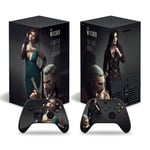 Kit De Autocollants Skin Decal Pour Console De Jeu Xbox Series X Corps Complet The Witcher 3, T1tn-Seriesx-4919