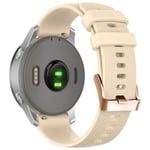 18mm 20mm Rem för Garmin Venu Sq 2 Plus Vivoactive 4S Smartwatch Armband Armband Venu 3S 2S Vivoactive 3 5 Ersättningsarmband Beige Beige 20mm For Venu Sq