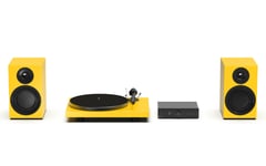 Pro-Ject Colourful Audio System E Satin Golden Yellow