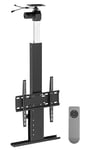 my wall HP64L - Support de Plafond motorisé pour TV - Plage de Hauteur réglable de 32 à 55 Pouces - Charge maximale : 45 kg - avec télécommande - Support de Plafond électrique