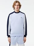 Lacoste Elevated Colourblock Sweatshirt - Light Blue, Light Blue, Size 3Xl, Men