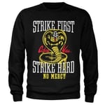 Hybris Strike First - Hard No Mercy Sweatshirt (Black,L)