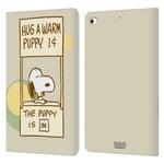 Head Case Designs Officially Licensed Peanuts Warm Snoopy Hug Leather Book Wallet Case Cover Compatible With Apple iPad mini (2019)