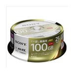 SONY Blu-ray Disc 25 Packs 100GB 2X Speed BD-RE XL 25BNE3VEPP2 Japan import FS