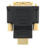 HDMI til DVI-adapter GEMBIRD A-HDMI-DVI-1 Sort
