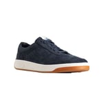 Clarks Mens Hero Air Lace Leather Trainers - 10 UK