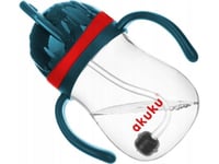 Akuku A0164 Blue/Red Straw Bottle With Weights
