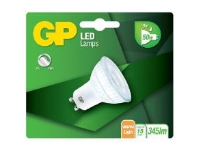 LED-lampor GP GU10 5W 2700K 345LM dimbar, 8 pk x 1 pk/krt