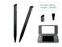 2 x Black Stylus for New Nintendo 2DS XL/LL Plastic Replacement Parts Pen