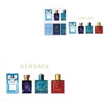 Versace Miesten tuoksut Man Eau Fraîche Lahjasetti 5 ml + Dylan Blue Eros Flame