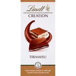 Lindt tablette de chocolat creation lait tiramisu 150g