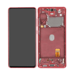 Rød Samsung Galaxy S20 FE 5G LCD-skærm