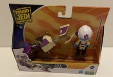 Star Wars Young Jedi Adventures Lys Solay and Speeder Bike