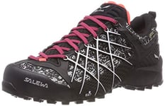 Salewa Femme Ws Wildfire Gtx Chaussures de trekking et randonn e, Black White, 42 EU