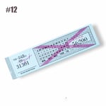100pcs/set Paper Stickers Sticky Notepad Memo Pad 12
