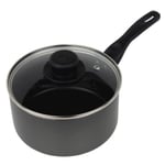 Pendeford Sapphire 16 CM Non-Stick Saucepan And With A Glass Lid