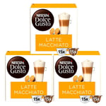 Nescafe Dolce Gusto Latte Macchiato Magnum Pack 90 Coffee Pods (45 Drinks)