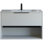 Dansani Mido+ Classic möbelpaket, 101x44 cm, matt beige