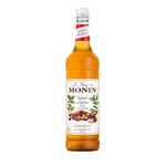 Monin Roasted Hazelnut Syrup 1L for Coffee, Milkshakes & Desserts etc