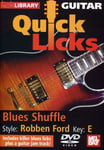 - Lick Library Guitar Quick Licks Blues Sh DVD
