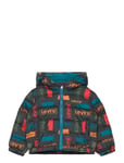 Levi's® Core Printed Puffer Jacket Blue Levi's