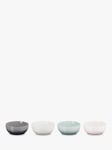 Le Creuset Coupe Stoneware Cereal Bowl, Set of 4, 16cm, Assorted