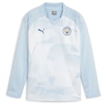 PUMA Manchester City Sweatshirt Pre Match - Silver Sky/Blå Långärmad Barn adult 774379 01