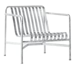 HAY - Palissade Lounge Chair Low - Hot Galvanised